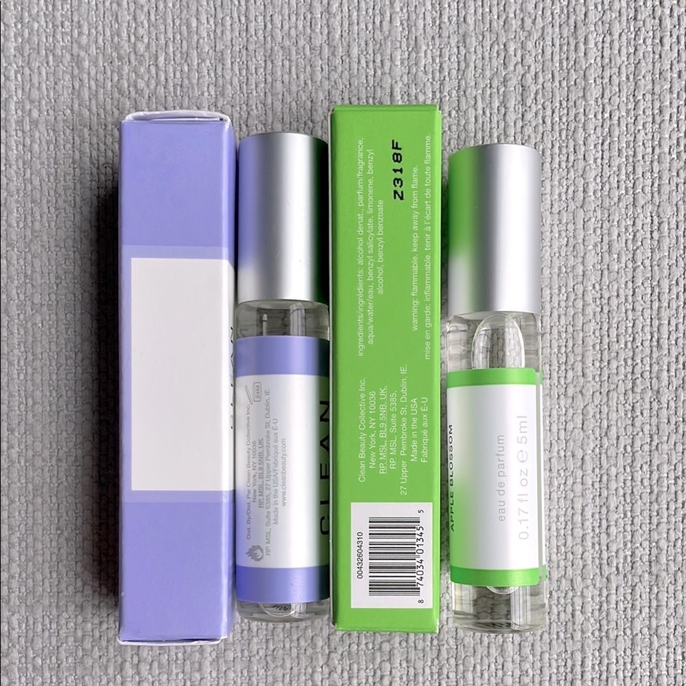 Clean Classic Mini rollerball in Spring Breeze & Apple Blossom - Picture 6 of 8